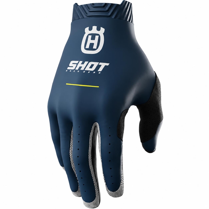Guanti motocross Shot Lite HVA 27 blu