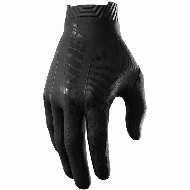 Guanti da motocross Shot Lite Skin neri