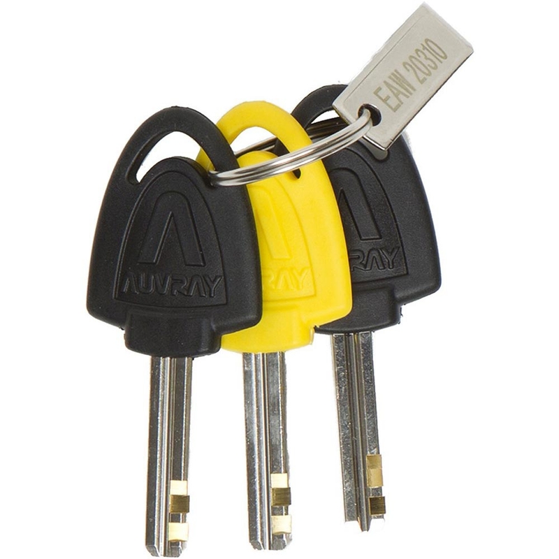Blocco disco freno Auvray B-Lock 10 Allarme 120 dB giallo