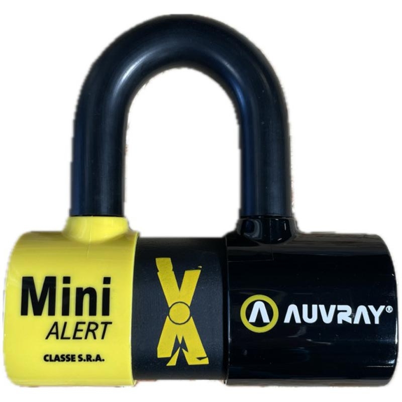 Blocco disco freno Auvray XTREM Mini Alert con allarme, colore nero