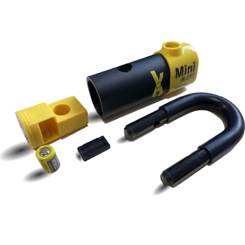 Blocco disco freno Auvray XTREM Mini Alert con allarme, colore nero