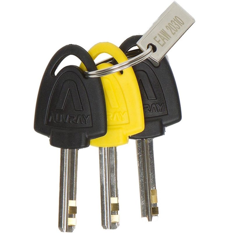 Blocco per disco freno Auvray B-Lock 14 con allarme, nero