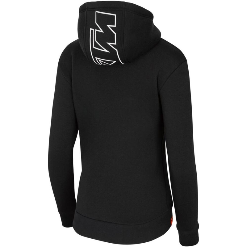 Felpa da donna con logo KTM, nera