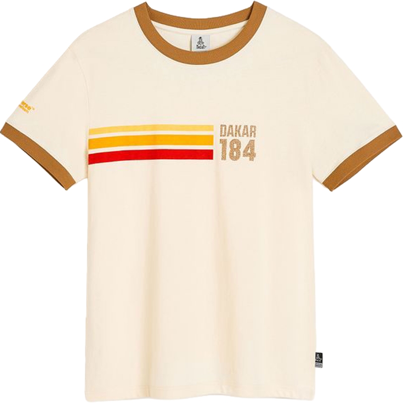 T-shirt beige della Dakar Race
