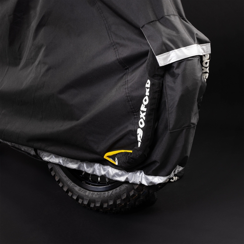 Telo coprimoto Oxford Stormex Pro (con vano portaoggetti) nero