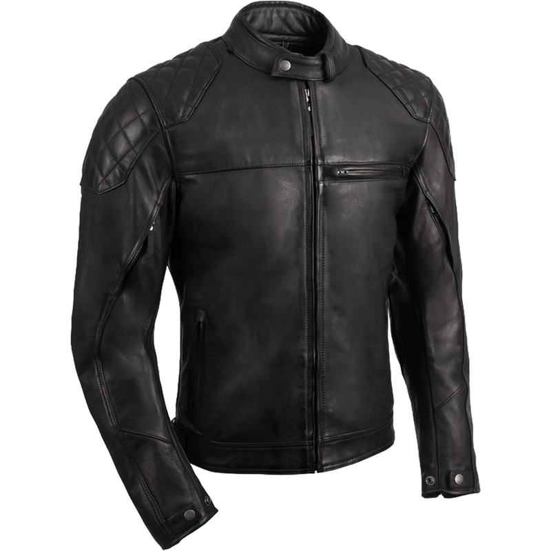 Giacca da moto Oxford Route 73 3.0 nera