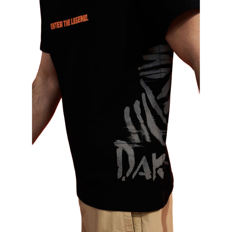 Maglietta nera Dakar Wind