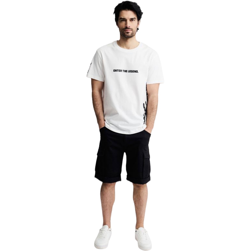 T-shirt bianca Dakar Wind W