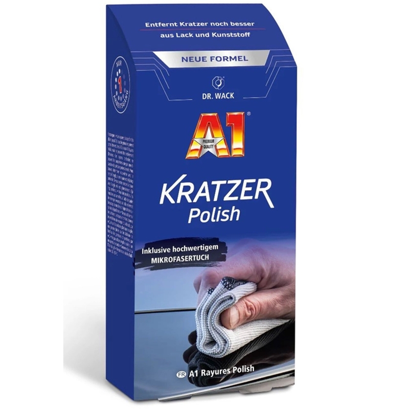 Rimuovi graffi sottili per vernice e plastica Dr. Wack Scratch Polish 50 ml