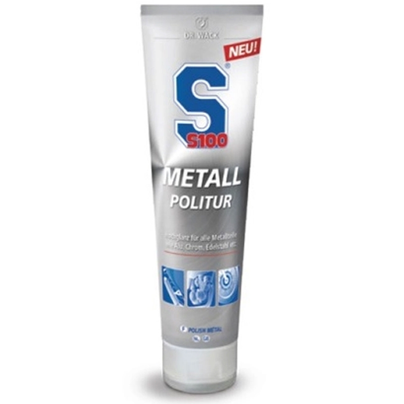 Polish per cromo, alluminio e superfici metalliche S100 100 ml