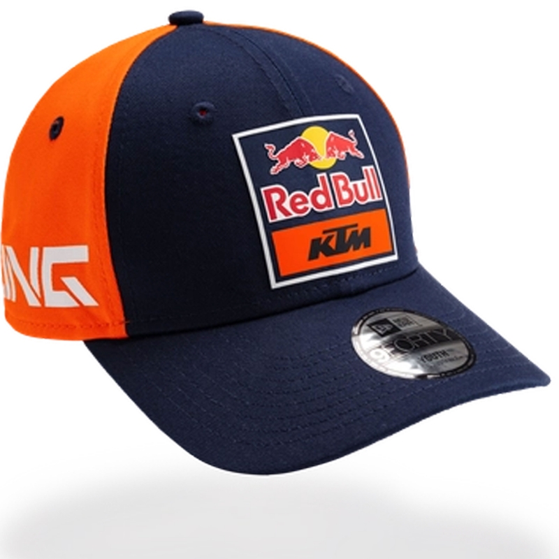 Cappello curvo KTM per bambini blu-arancio
