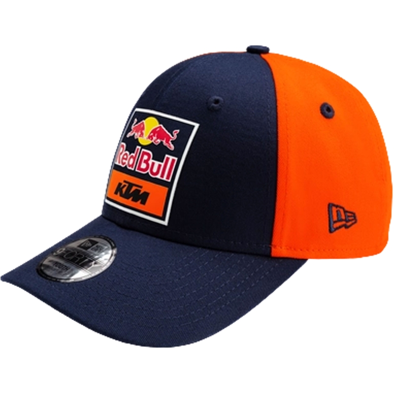 Cappello curvo KTM per bambini blu-arancio