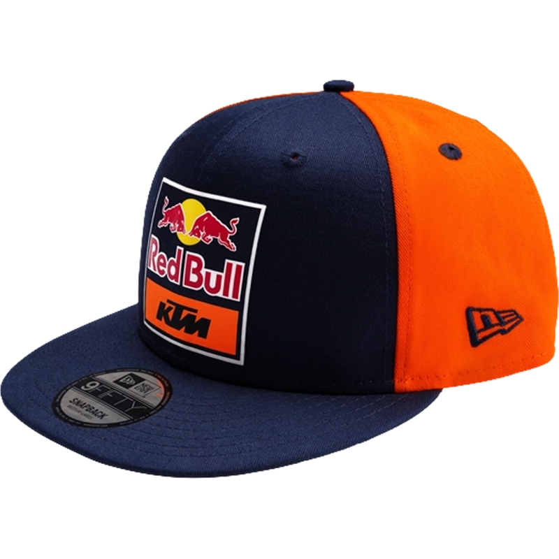 Cappellino con visiera dritta KTM Replica blu-arancio