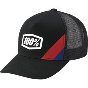 100% Cornestone X-Fit Trucker cap nero