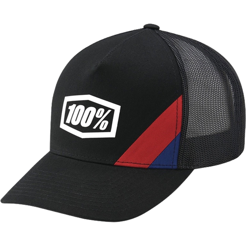 100% Cornestone X-Fit Trucker cap nero