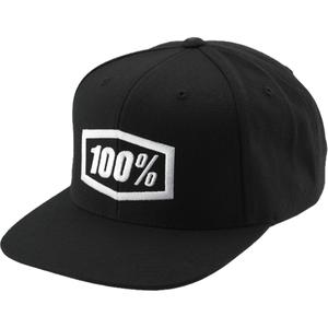 Cappellino 100% Icon Snapback nero