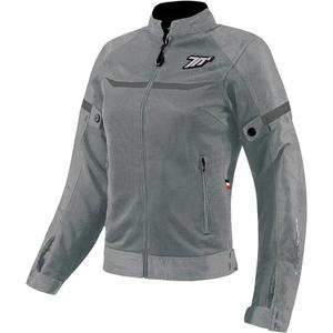 Giacca da moto da donna Seventy Degrees SD-JR30.2 Mojave grigio chiaro