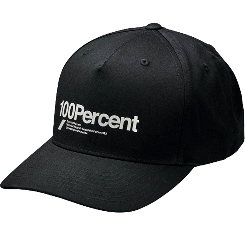 100% Manifesto Cappello snapback nero