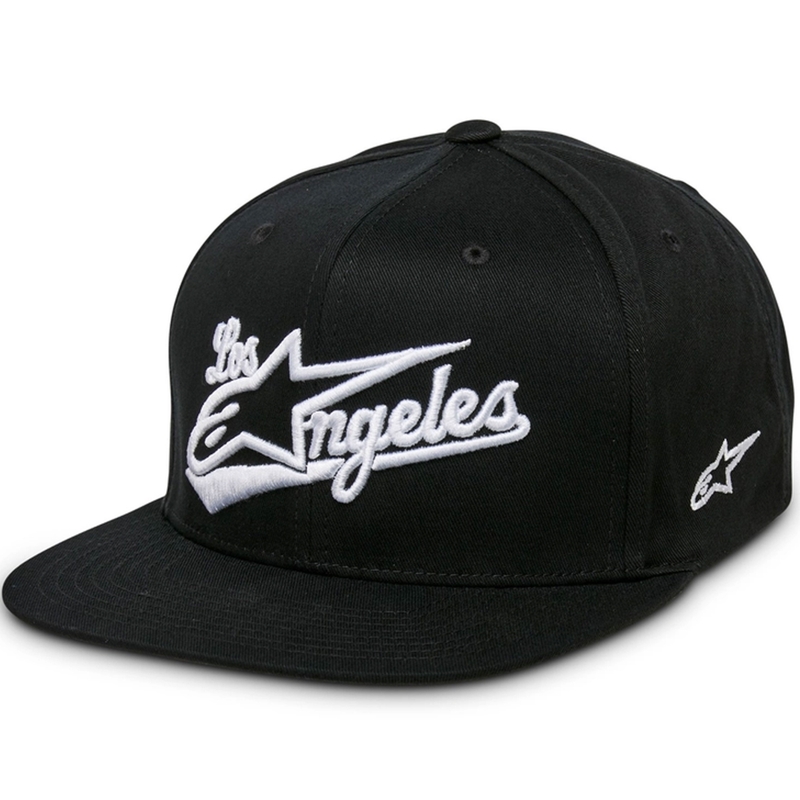 Cappello Alpinestars Los Angeles bianco e nero