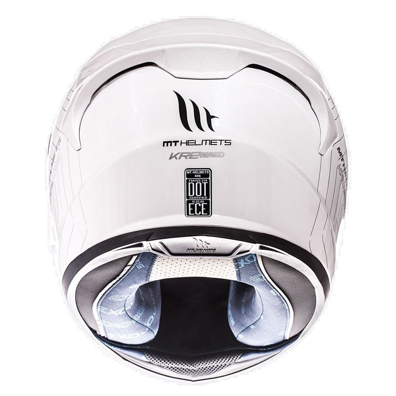 Casco moto integrale MT Kre SV bianco Saldi