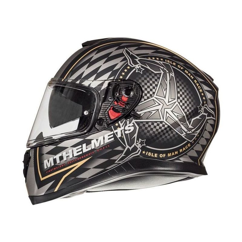 Integrální přilba na motorku MT Thunder 3 SV isle of man - II. jakost
