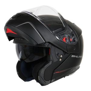 Casco moto MT Atom nero opaco Saldi