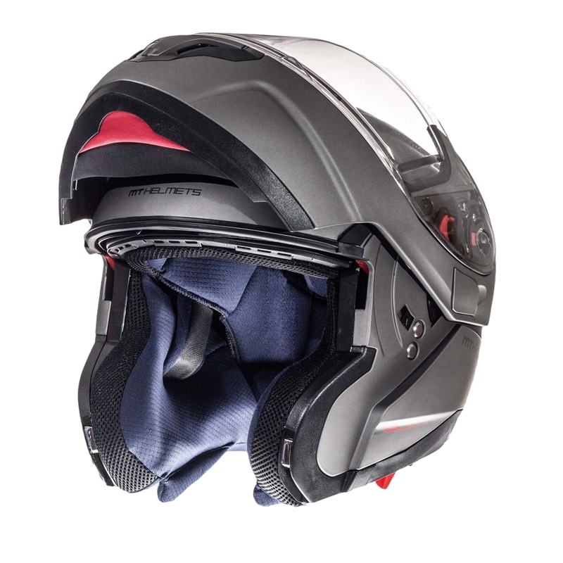 Casco moto MT Atom in titanio Saldi