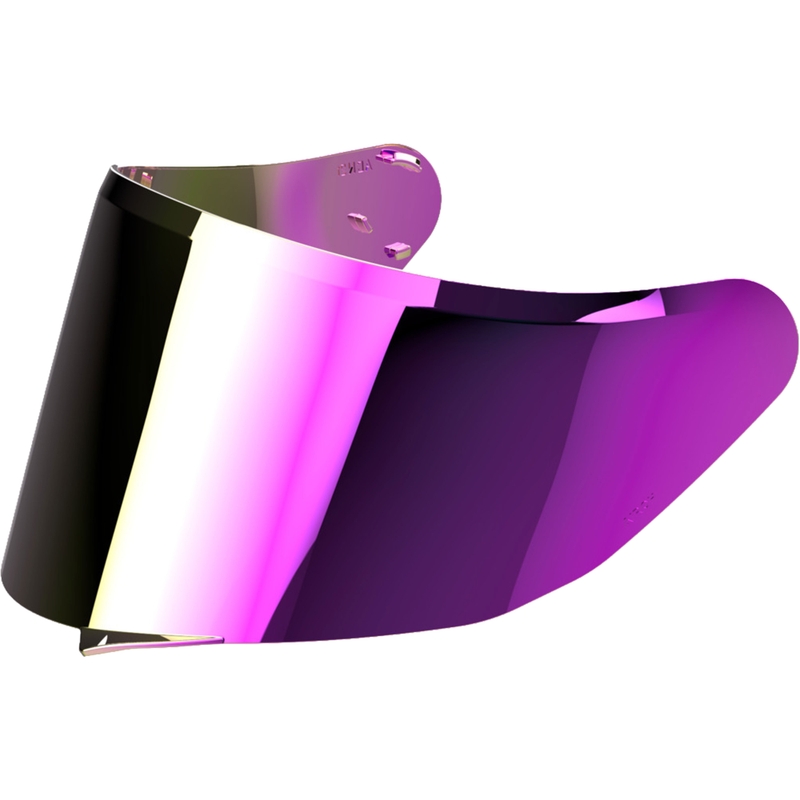 Visiera per caschi da moto Airoh Connor/Spark 2 argento iridium