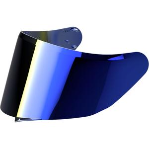 Visiera per caschi da moto Airoh Connor/Spark 2 blu specchiato