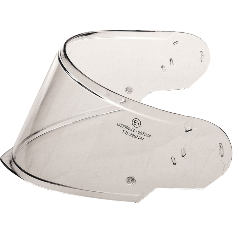 Visiera per caschi Cassida Modulo 2.1 Plus Carbon con predisposizione Pinlock, trasparente