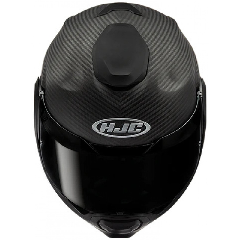 Casco da moto apribile HJC F100 CARBON nero opaco