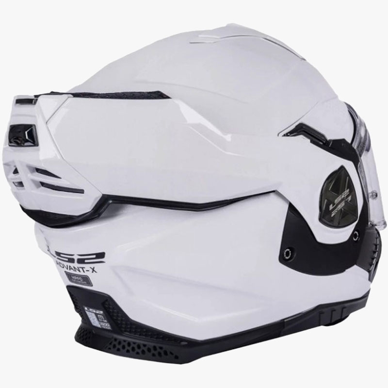 LS2 FF901 Casco moto pieghevole Advant X Solid White