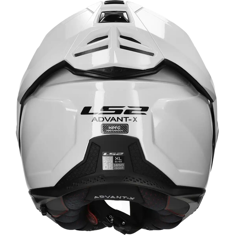 LS2 FF901 Casco moto pieghevole Advant X Solid White