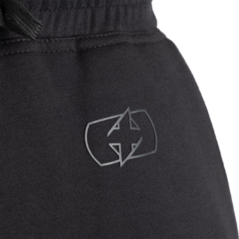 Pantaloni da jogging Oxford Armourlite AA neri, modello cropped da motociclista