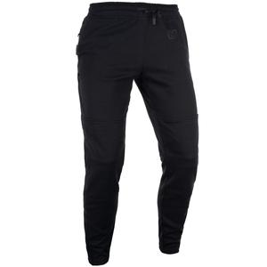 Pantaloni da jogging Oxford Armourlite AA neri, modello cropped da motociclista