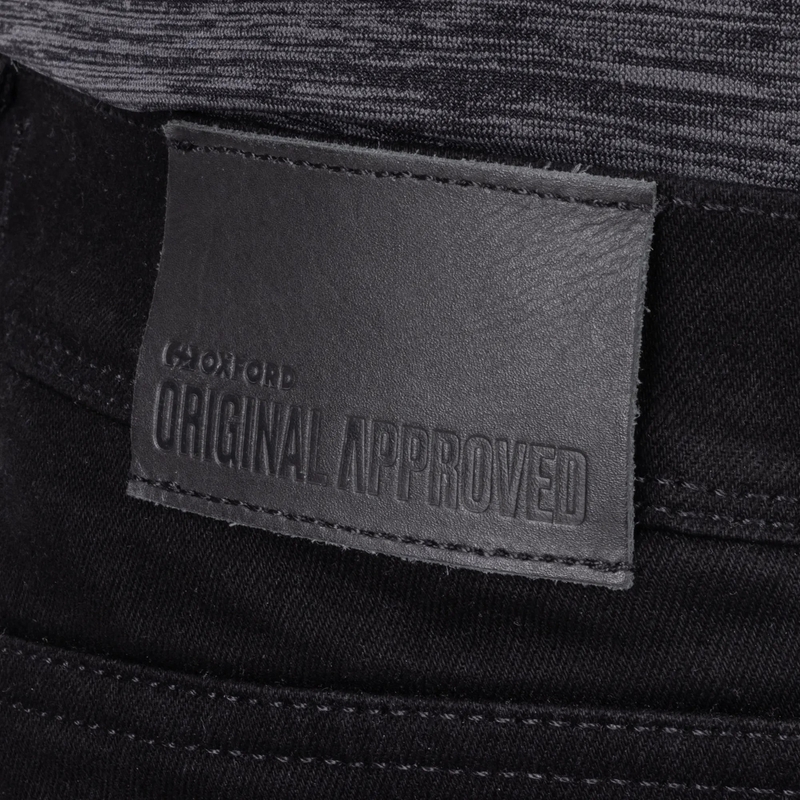Jeans da motociclista Oxford Original Approved Tailor AA neri