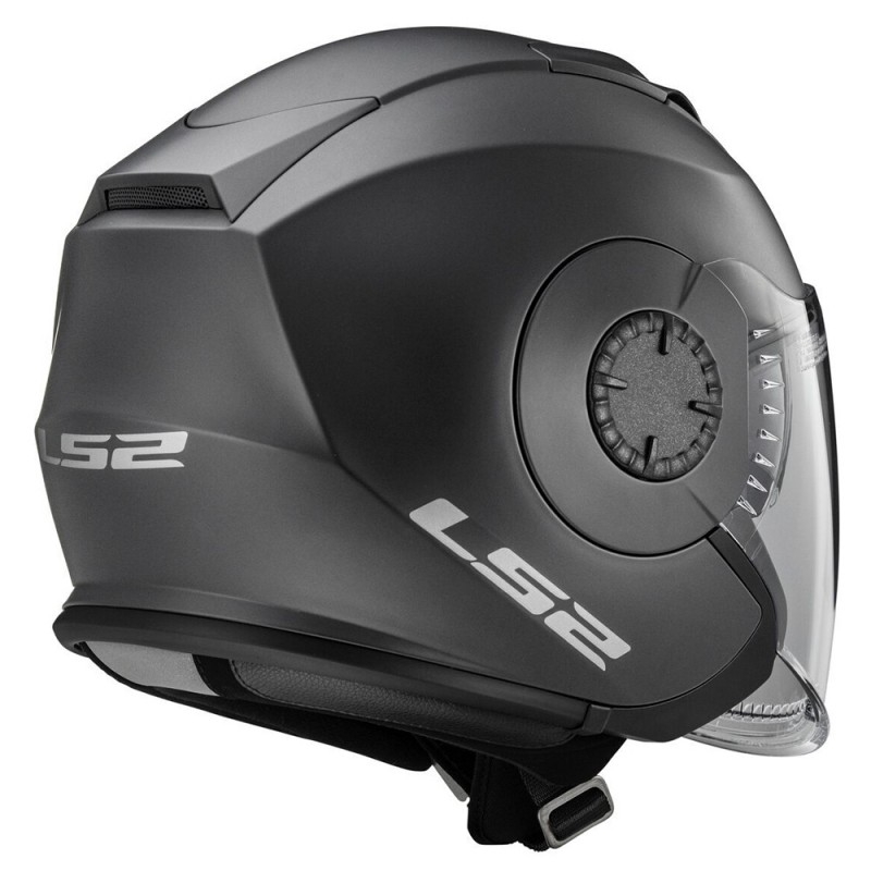 Casco aperto LS2 OF570 Verso titanio opaco