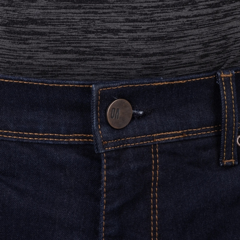 Jeans da motociclista Oxford Marshal AAA Slim Fit neri