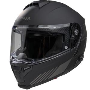 Casco da moto modulare con auricolare SENA Specter nero opaco