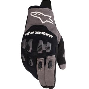 Guanti da motocross Alpinestars PRO-DURA neri e grigi
