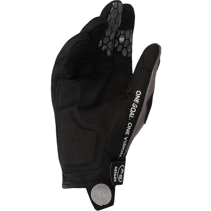 Guanti da motocross Alpinestars PRO-DURA neri e grigi