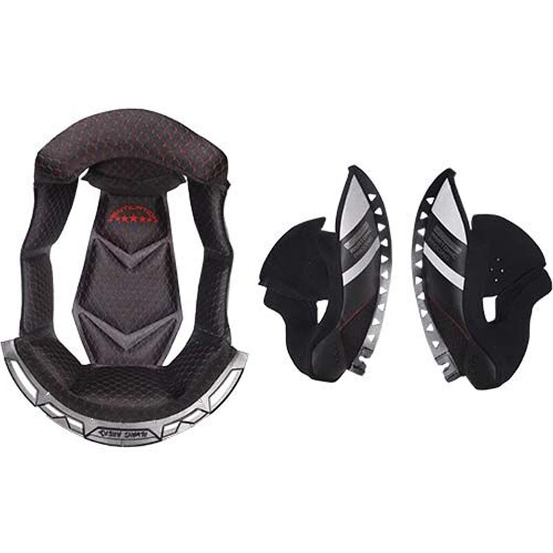 Interno del casco da moto LS2 FF811, nero