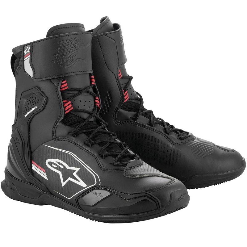 Stivali da moto Alpinestars Superfaster nero-grigio-rosso