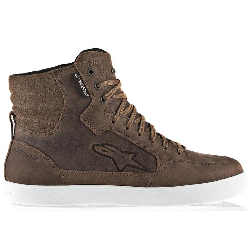 Stivali da moto impermeabili Alpinestars J-6 marroni