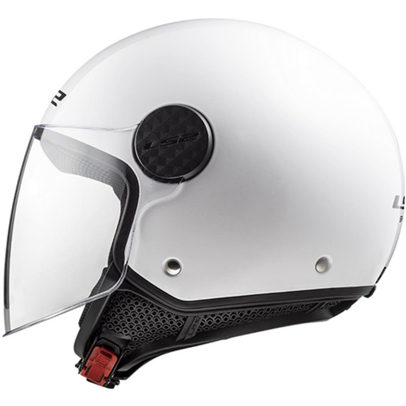 Casco da moto aperto LS2 OF558 Sphere II Bianco tinta unita