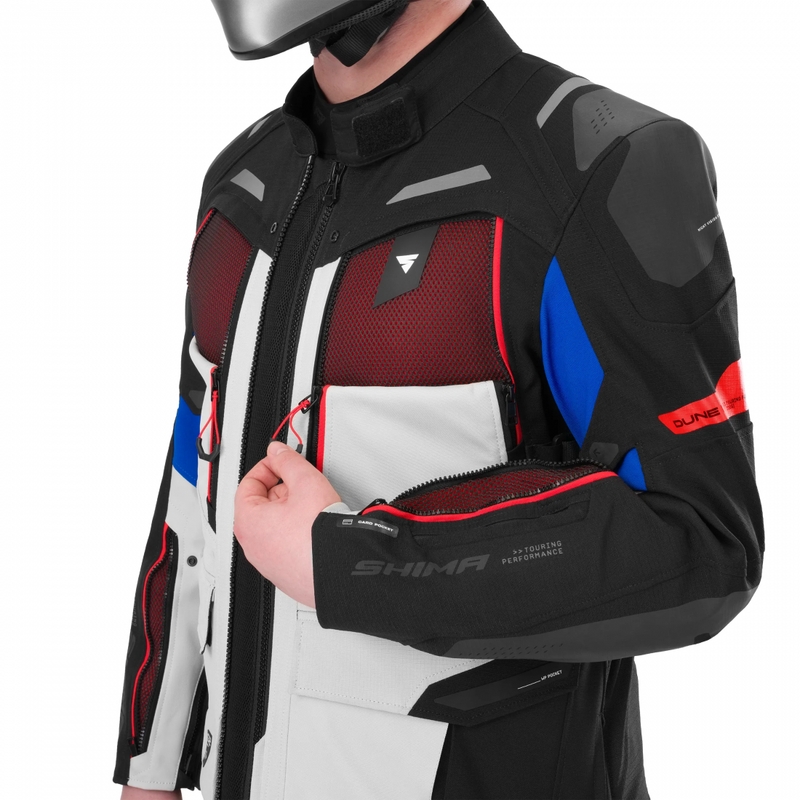 Giacca da moto Shima Dune 2.0 blu