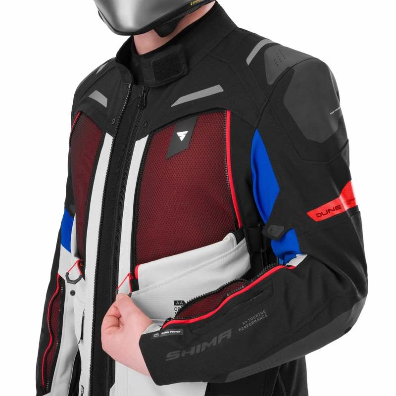 Giacca da moto Shima Dune 2.0 blu