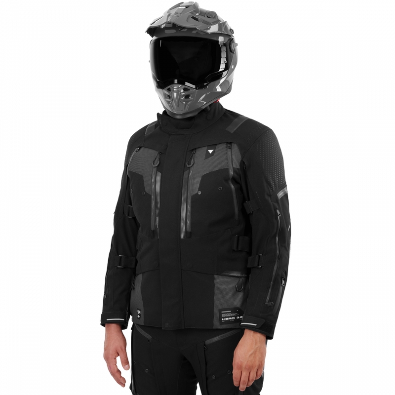 Giacca da moto Shima Hero 3.0 nera