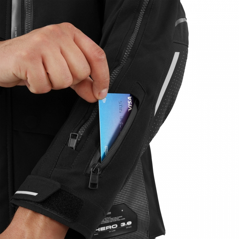 Giacca da moto Shima Hero 3.0 nera