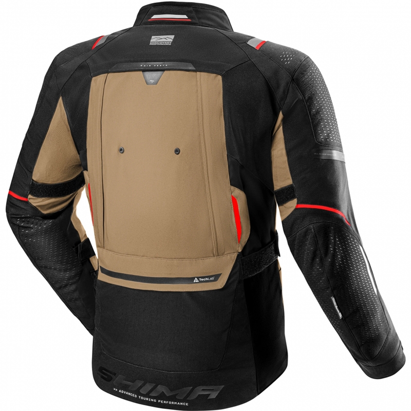 Giacca da moto Shima Hero 3.0 marrone